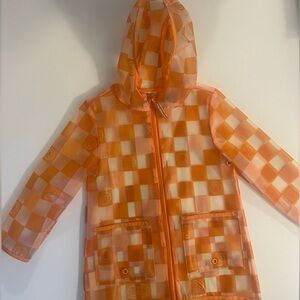 Toddler Raincoat Checkered Smiles